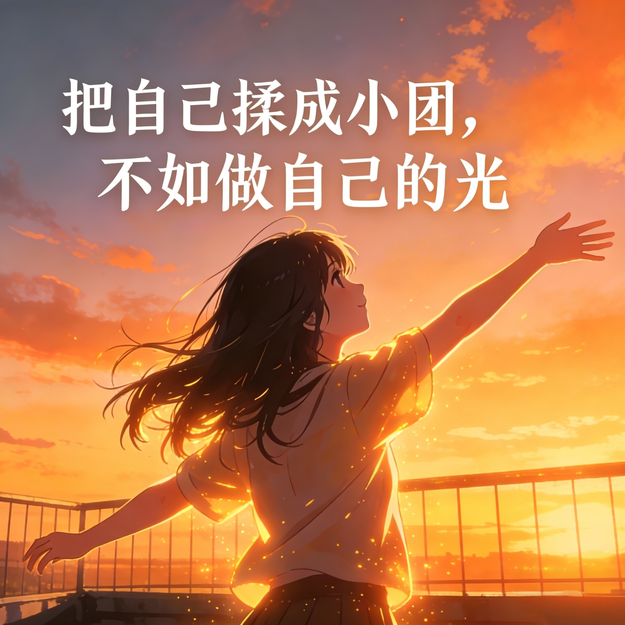 把自己揉成小团，不如做自己的光-罗布论坛